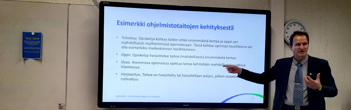 Pedagoginen kahvila Espoossa 16.1.2020